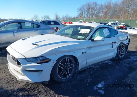 2019 Ford Mustang Gt z USA, uszkodzony, nr VIN 1FA6P8CF5K5147365